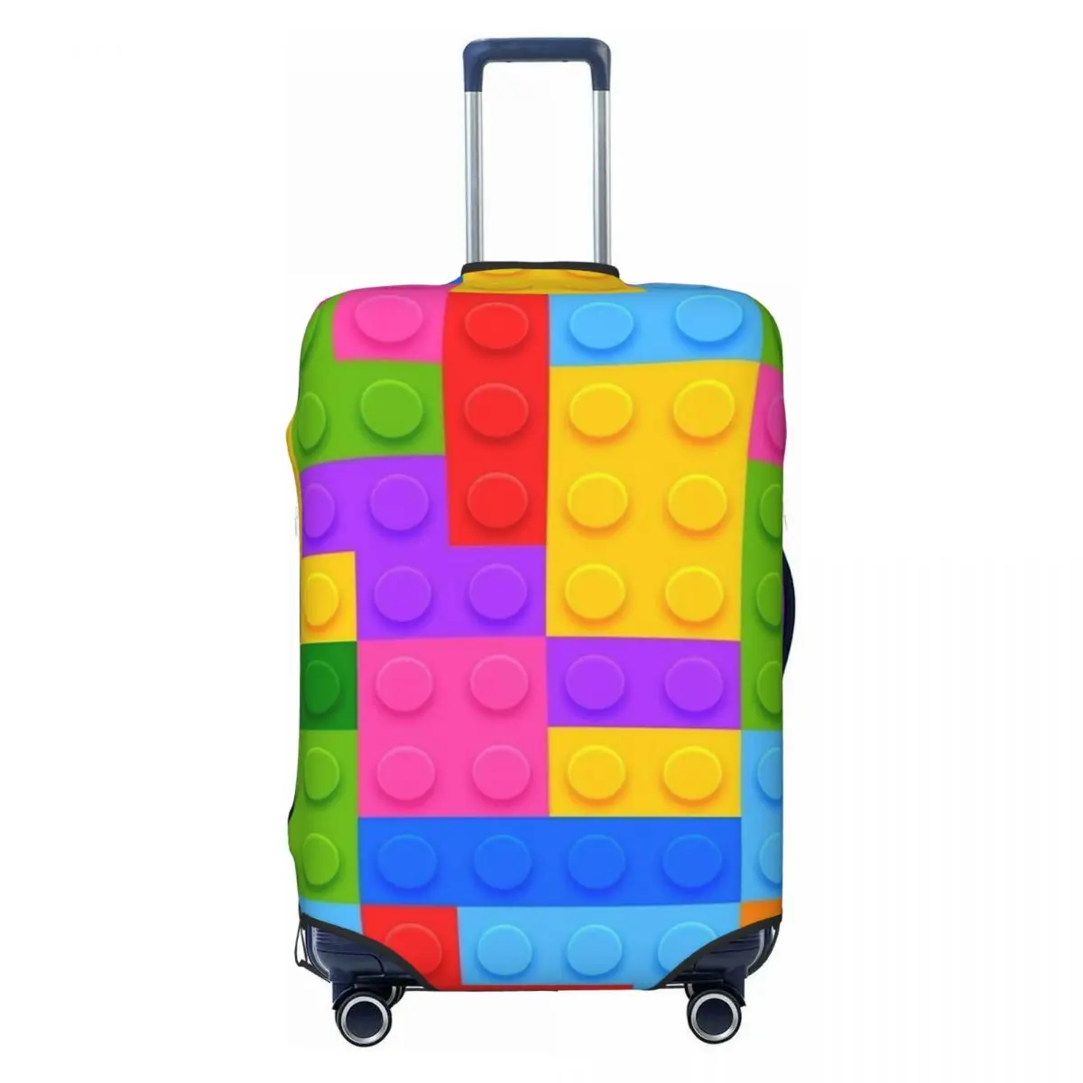 

Чехол для чемодана с красочным принтом, практичный, для авиаперелетов, круизов и путешествий, защита багажа