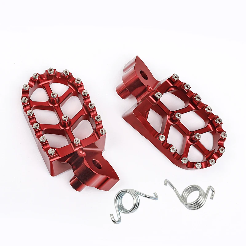 Motorcycle CNC Aluminum Foot Pegs Pedal For YAMAHA YZ 65 YZ85 YZ125 YZ250FX 125X 250X 250FX 450FX WR 250F 450F YZF WRF 250 450