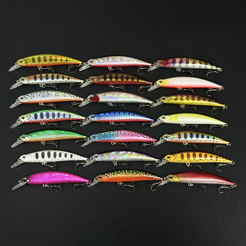 13g 80mm Casting Sinking Minnow Fishing Lure Twitch Trout Lure Ryuki 80S Jerkbait Isca Artificial Hard Bait Stream Pesca Wobbler view 5