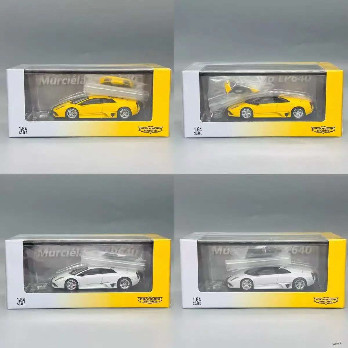 

Ready stocks phantom knight PK 1:64 LP640 Diecast Birthday Gifts Hobby Display Simulation Collectio