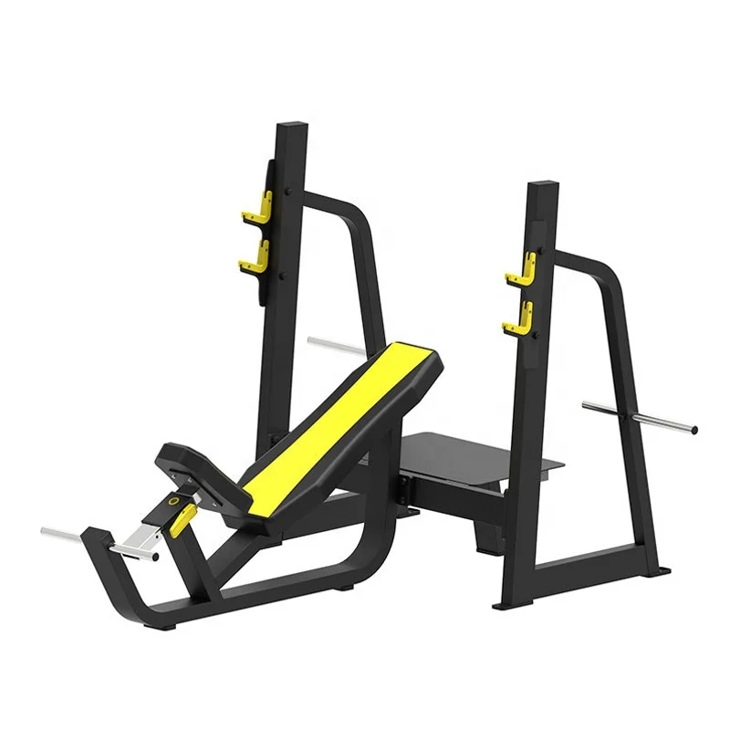 

Commercial Gym Incline Fitness Workout Chest Press Equipment Weight Bench Press Rack Adjustable Decline Bench
