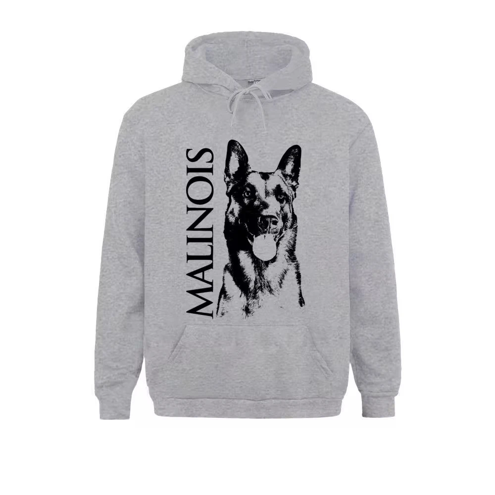 

Animal Printed Malinois Dogs Hoodies Men Woman Sweatshirts Oversized Europe and America Hooded Autumn Winter Fleece Pullover