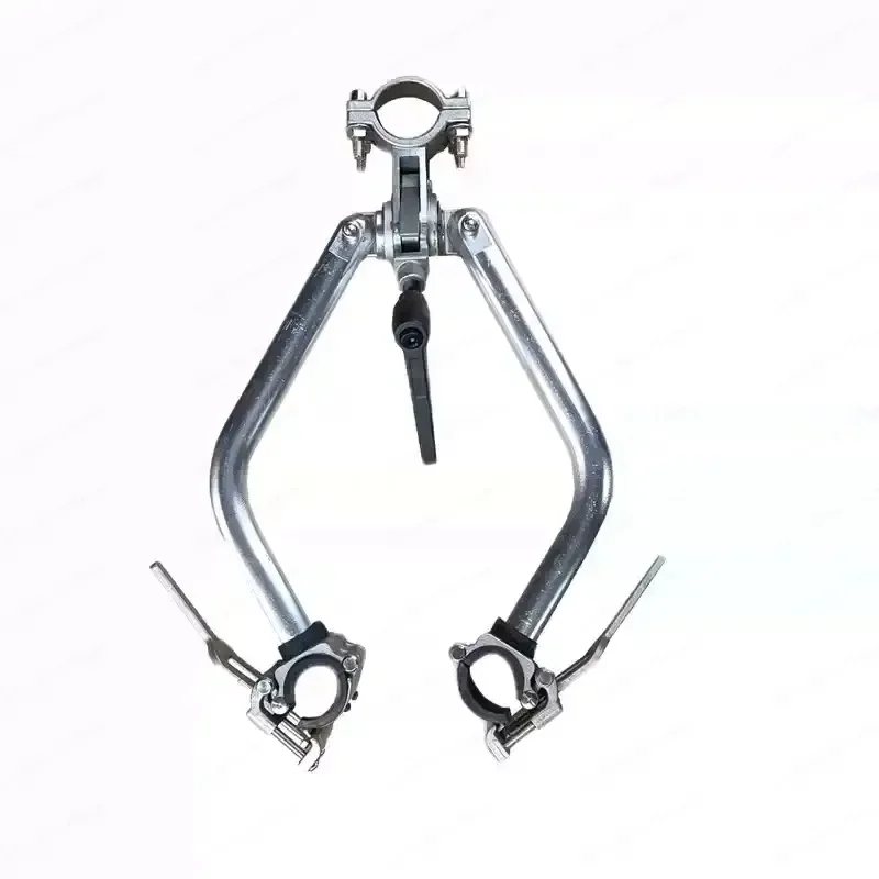 Electric Wheelchair Handcycle Attachment, Aluminum Booster Connector with Quick-Release Lock for Manual Wheelchair