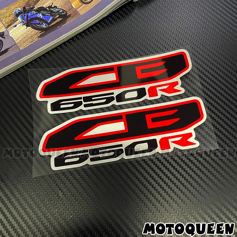 Motorbike Motorcycle Tank Pad Side Shell Wind Decor Label Logo Decals Stickers for Honda CB650R CB500 CB1000R CB 650R 500 1000R