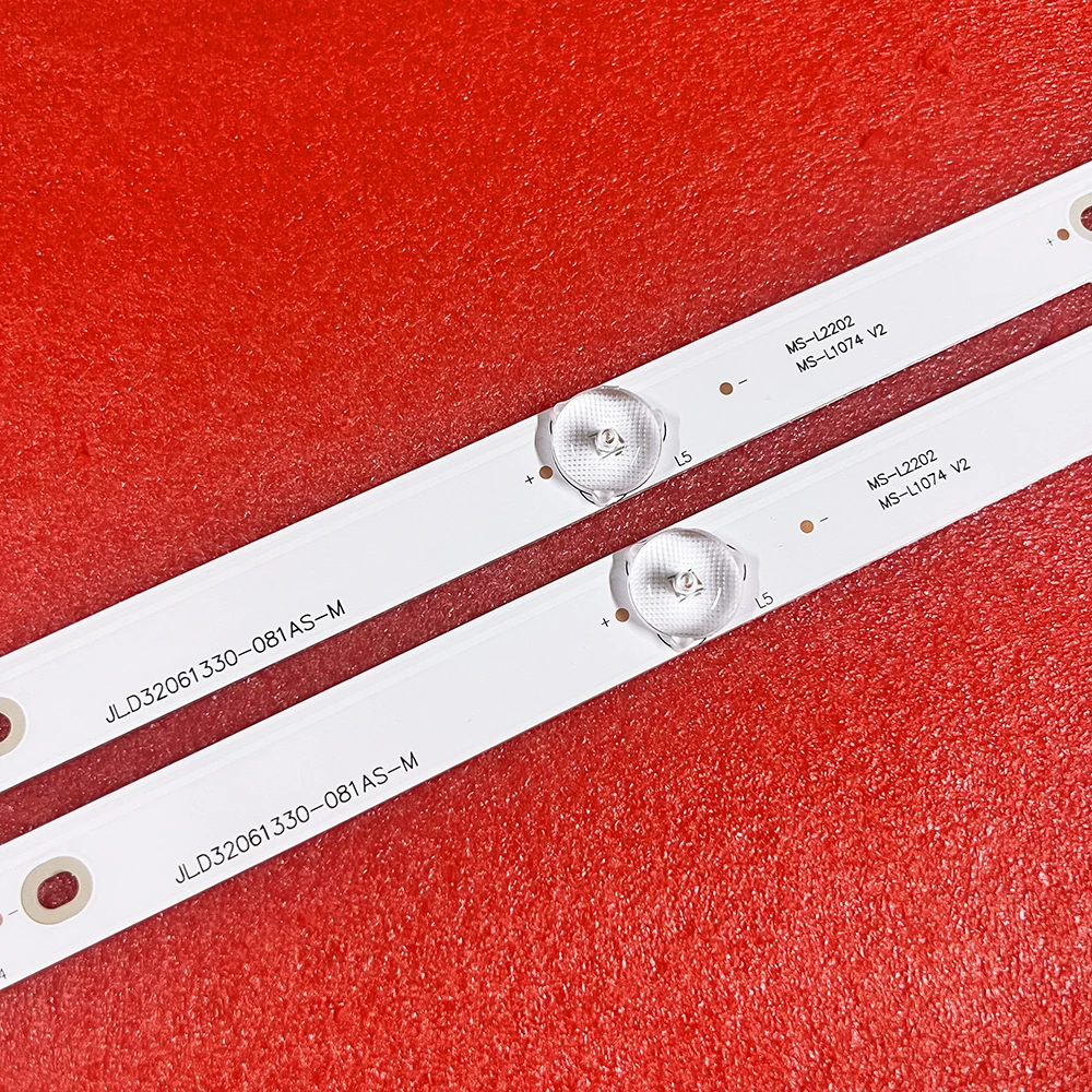 10/20 قطعة LED قطاع MS-L1343 MS-L2202 MS-L1815 MS-L1074 ل 32pl12tc-sm ASano 32lh7010t 32lf7130s L32u7500an L32u7500 L32v750bas