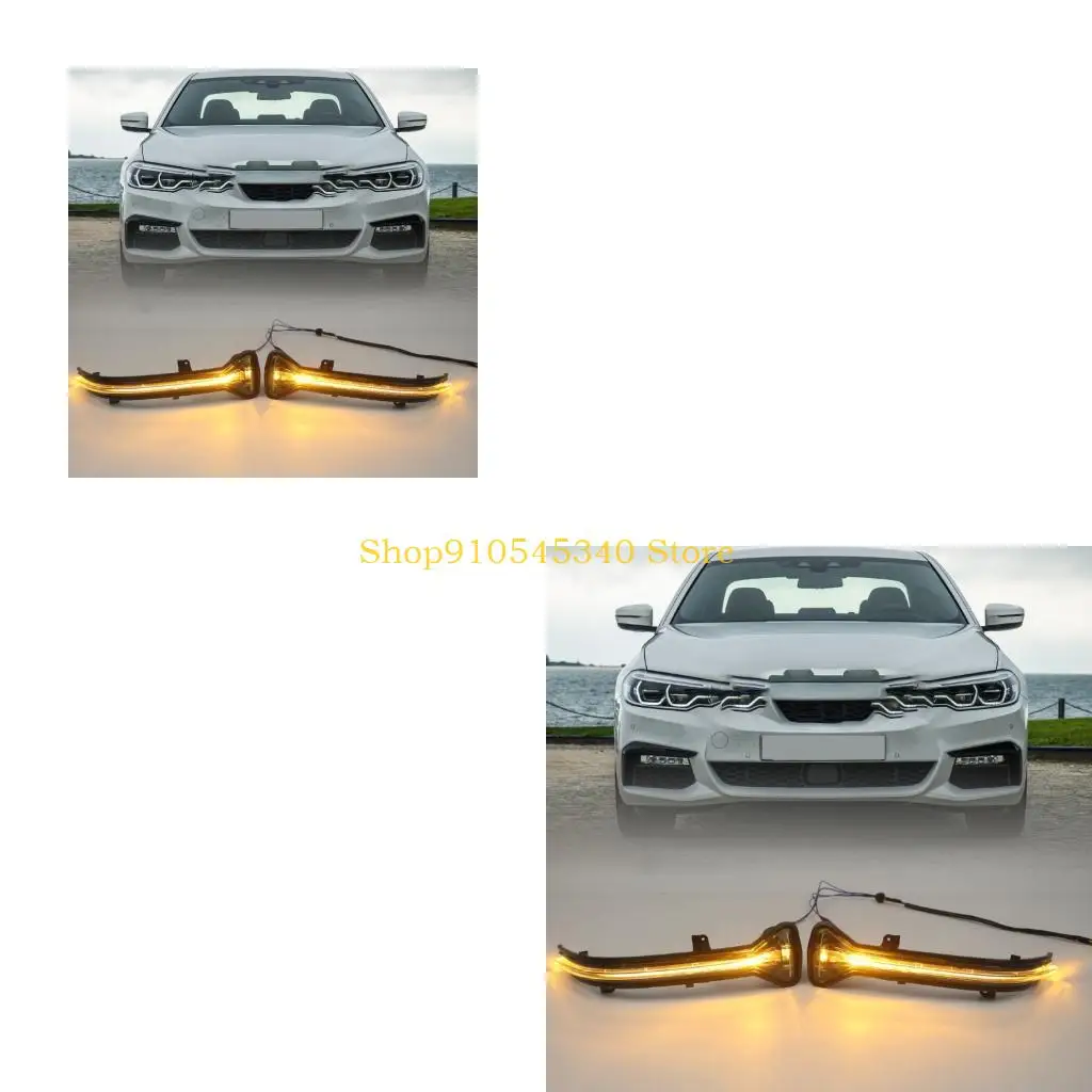 U2JA Smoked Mirror Signal Light Housing for 2014-2019 Model-Code Mirror Housings, Replacement Use Scope Unit 51167414649