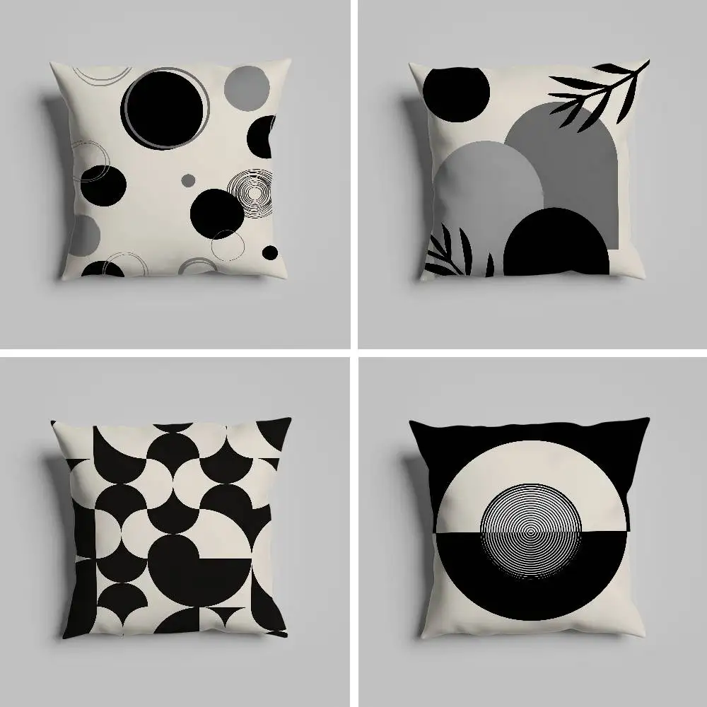 

Modern Geometry Pillow Case Pillowcase For Car Pillows 60x60 Cushions Luxury Double Sided Cover Home And Decoration Sofa 30x30