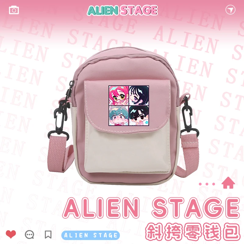 Anime Alien Stage Ivan Luka MiZi Sua Till Cosplay Coin Purse Change Purses Cartoon Messenger Bag Versipacks Cross Body Xmas Gift