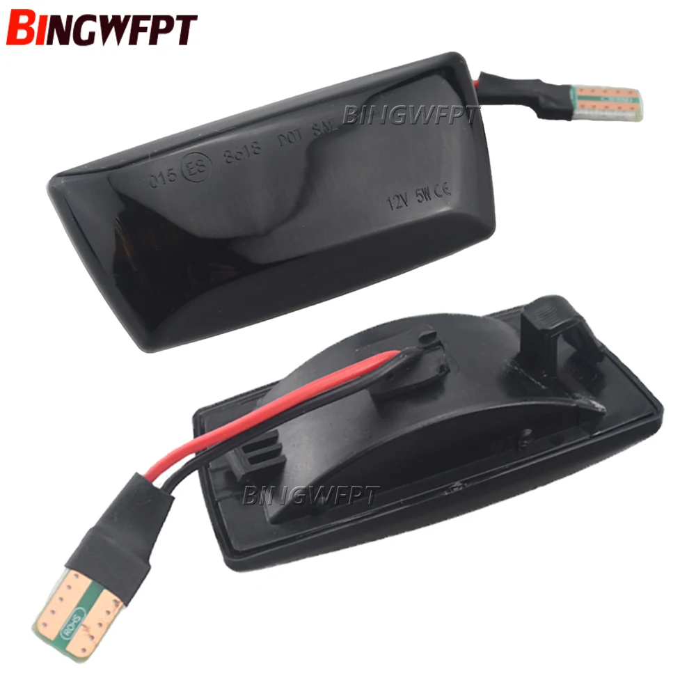 

2 шт. для Opel Insignia Astra H Zafira B Corsa D для Chevrolet Cruze светодиодный динамический боковой габаритный фонарь повторителя индикаторная лампа