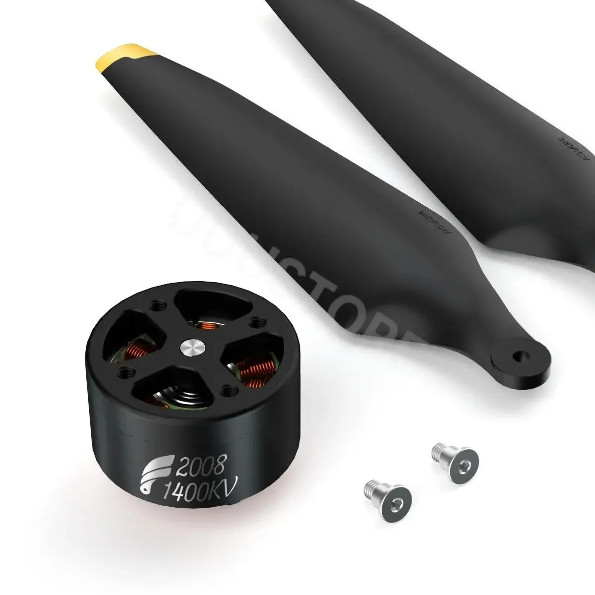 มอเตอร์ไร้แปรงถ่าน F2008 1000KV 1400KV 3~4S พร้อมใบพัดพับได้ สำหรับโดรน Cinematic CineWhoop FPV Racing RC