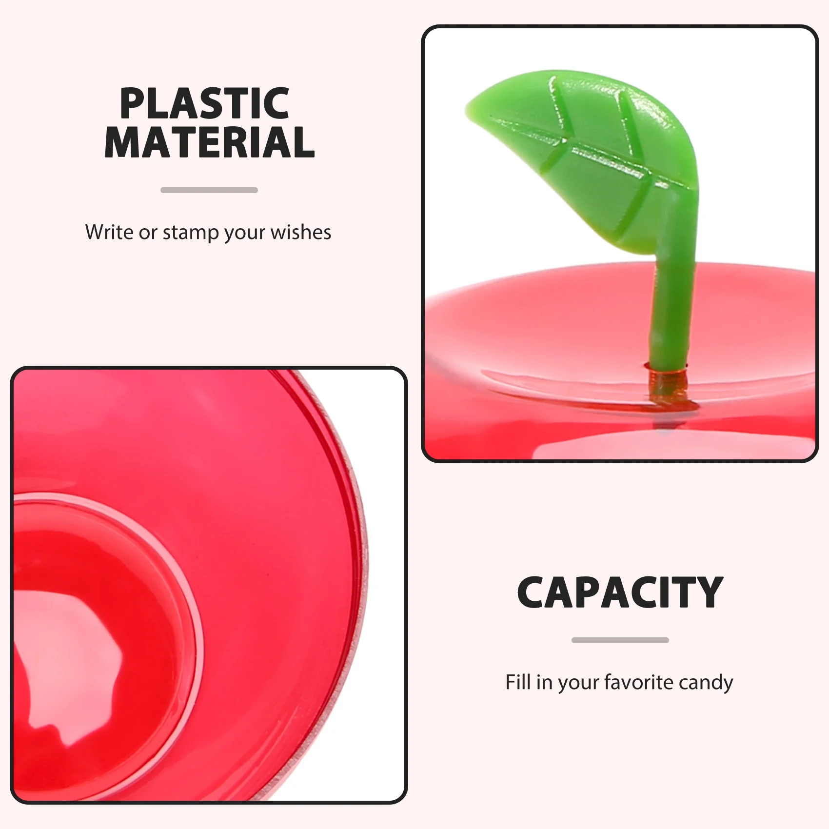 

20 шт. пластиковых коробочек для конфет в форме фигурок для свадебных и праздничных мероприятий, украшение на день рождения/свадьбу
