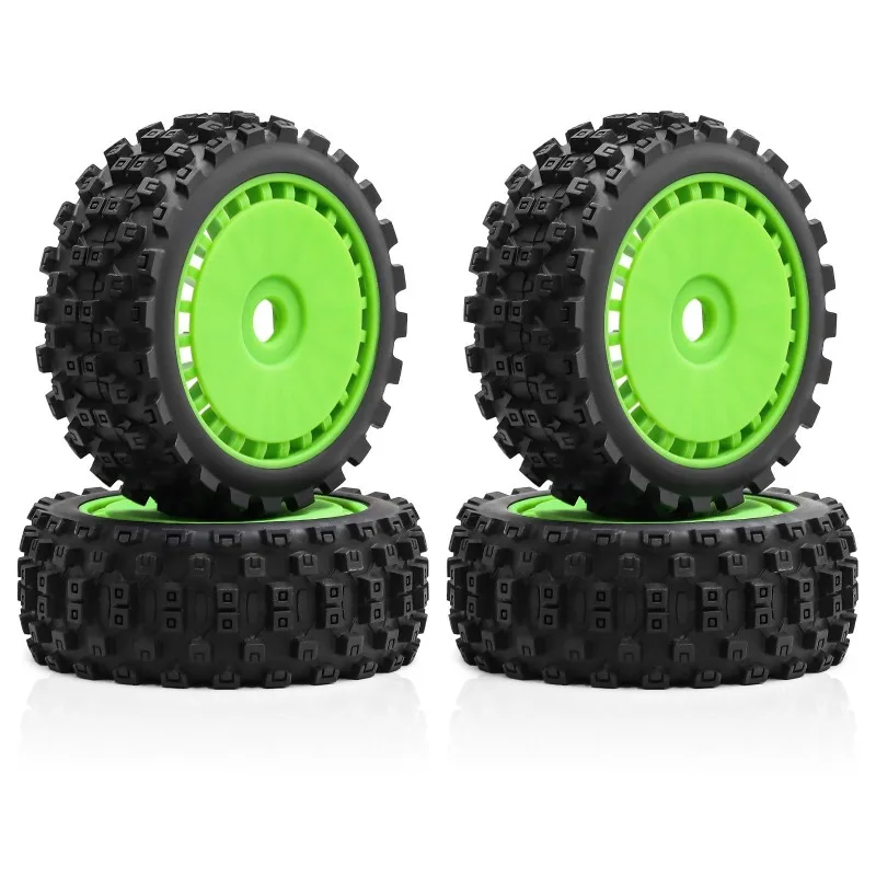 إطارات عجلة عربات التي تجرها الدواب 1/8 17 مللي متر سداسية لسيارة 1:8 RC على الطرق الوعرة ARRMA Typhon Trxs كيوشو HSP #3