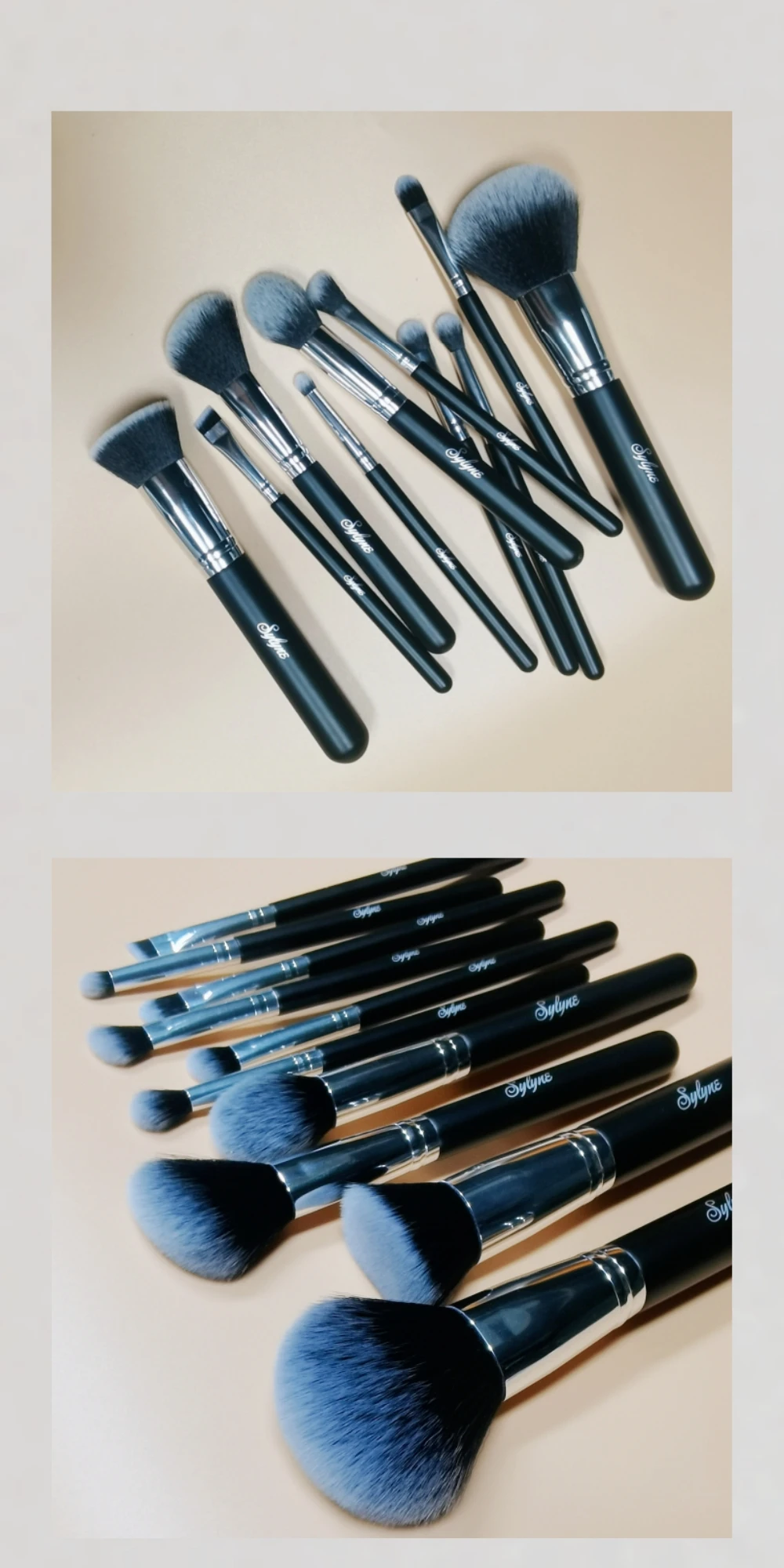 Professional Makeup Brush Set for Powder, Foundation, Highlighter, Eyebrow, and Eyeshadow description 3