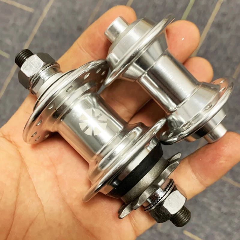 Aluminum Alloy 9T 76 56 MM DHong 4 BEARINGS 20 28 Hole Electric Folding Bike Hubs