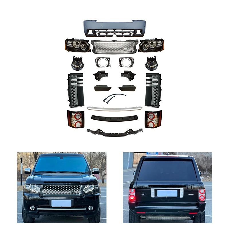

2002-2009 Car Modification Upgrade 2012 Original Model Front and Rear Bumper Body Kit for Land Rover Executive