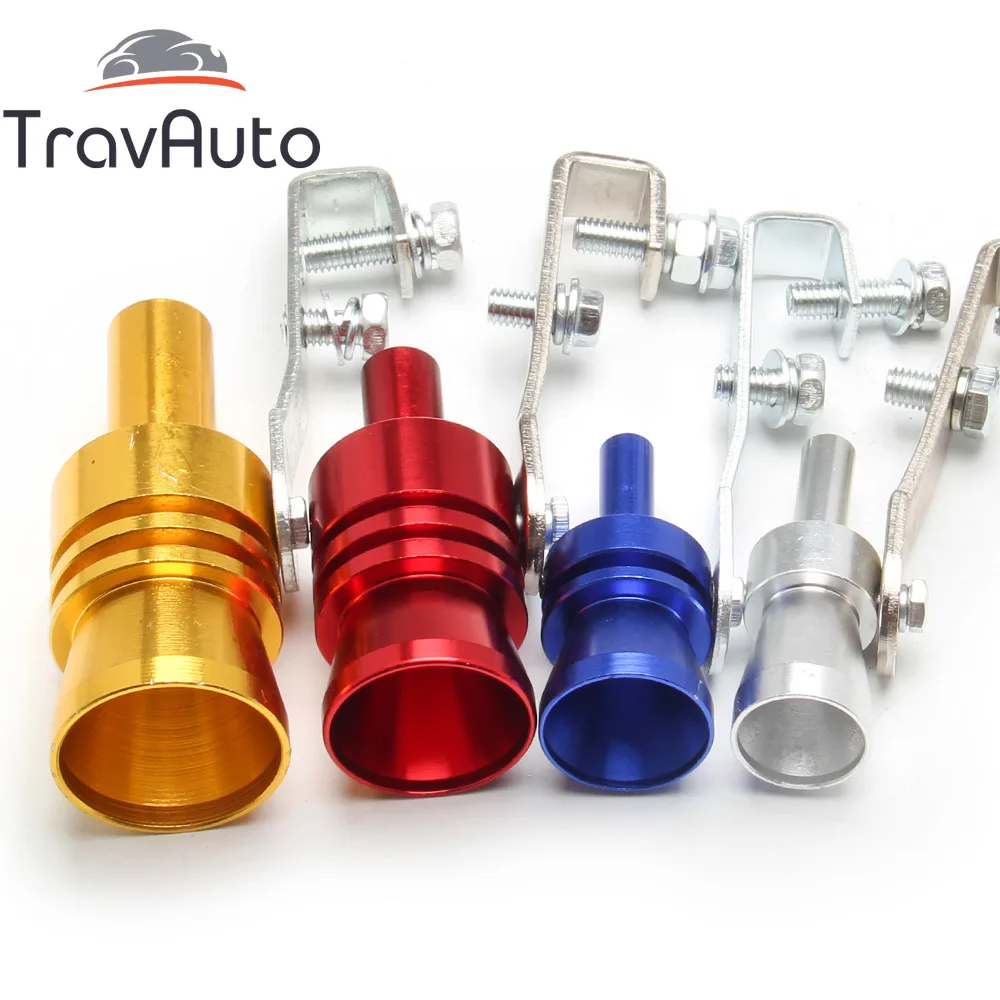 

Universal Car Turbo Sound Whistle Muffler Exhaust Pipe Auto Blow-off Valve Simulator Wholesale Silencer / S M L XL Color Random