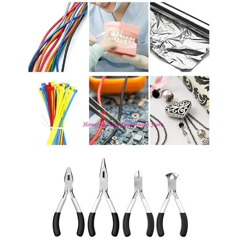 

Mini Wire Cutters Extended Needle Pliers for Jewelry Making Pliers Straightening