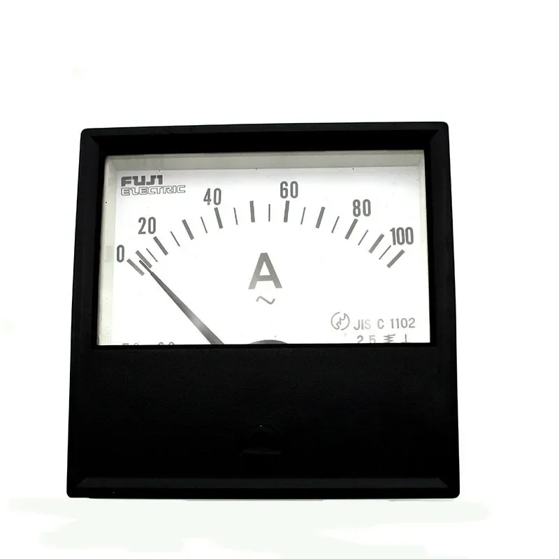 전류 측정기 일본 FUJI FS-60 AC 전류계 CT 100A 포인터 기계식 헤드