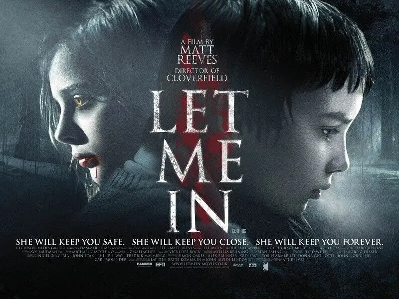 

Let Me In MOVIE Photo, художественный шелковый постер для декора стен вашего дома