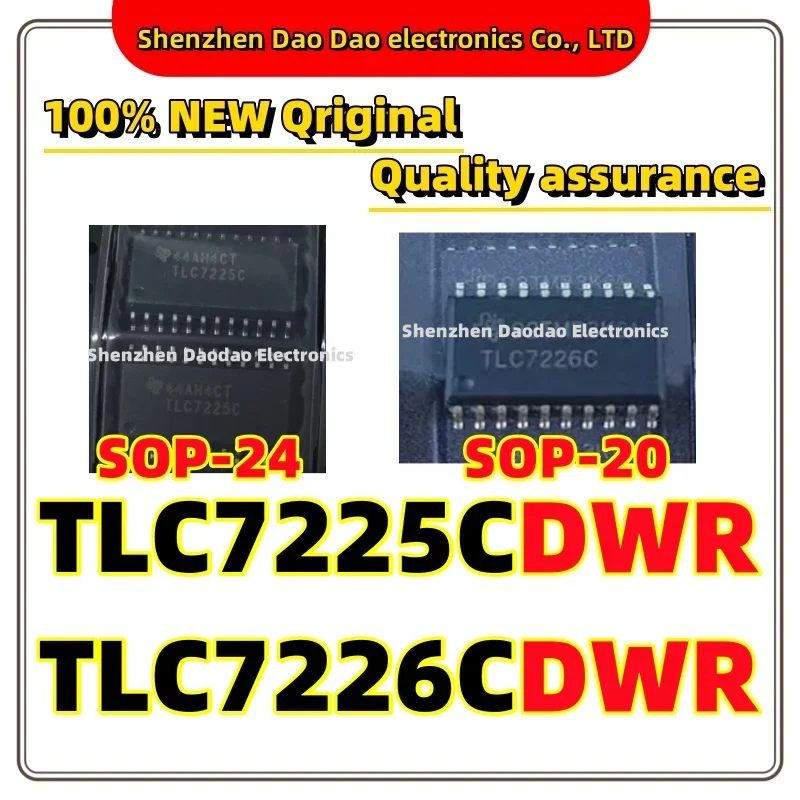 TLC7225C TLC7225CDWR SOP-24 TLC7226C TLC7226CDWR SOP-20 chip IC new original