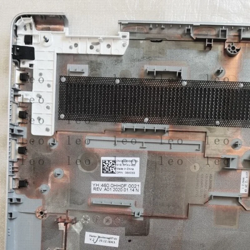 UI جديد لجهاز Dell Inspiron 5000 5490 5498 غطاء قاعدة سفلي سفلي فضي 08X03G