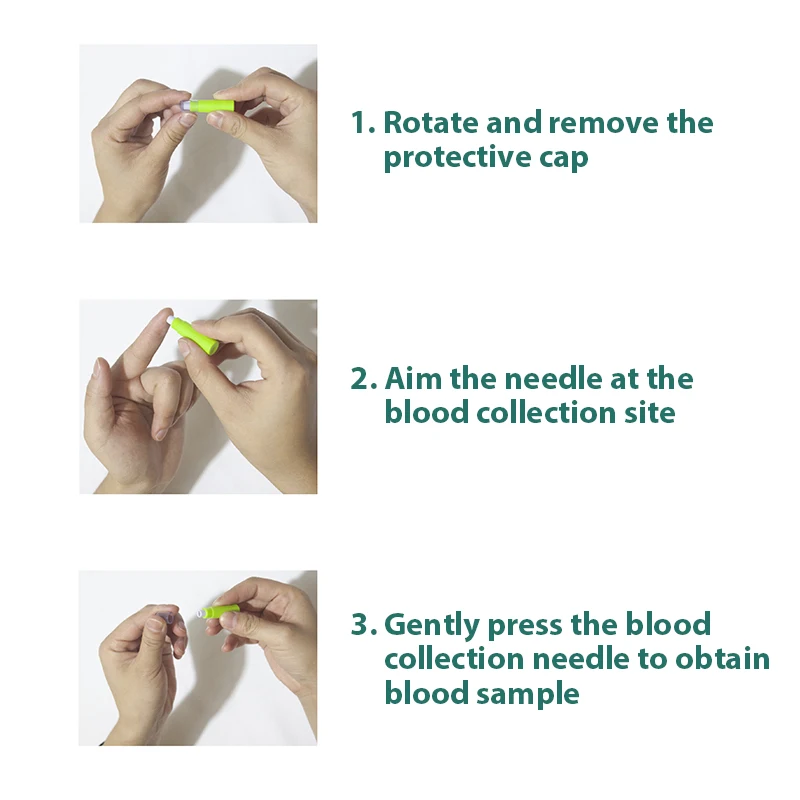 50Pcs เข็ม Disposable Sterile Lancet เลือดออกปากกาเลือดกลูโคสเข็มเลือดออก Pricking ปากกา Cupping