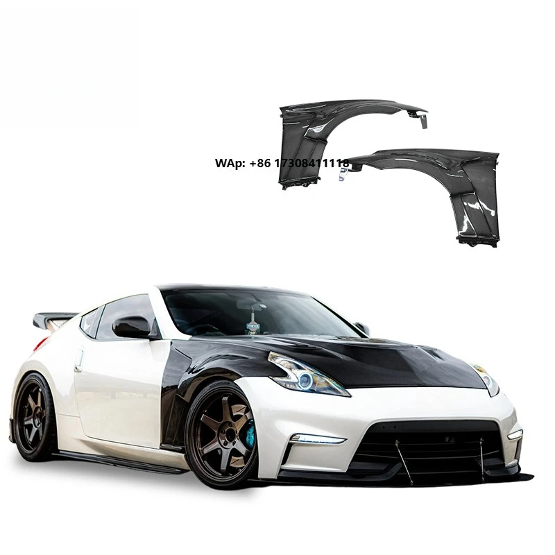 

Modification of Carbon Fiber Fenders for 370Z