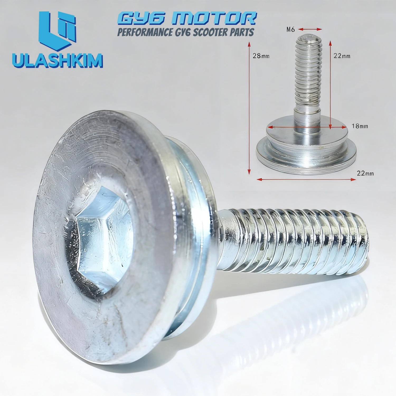 GY6 pressure rod screw scooter engine accessories GY6 125 150 engine screw guide rod