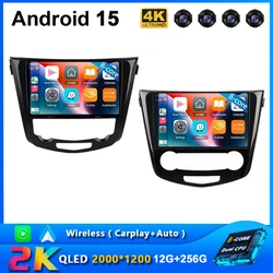 Car Radio Android Player For Nissan Qashqai J11 X-Trail Xtrail T32 Rogue Dualis 2013-2019 Navigation Stereo Support OEM BOSE 360