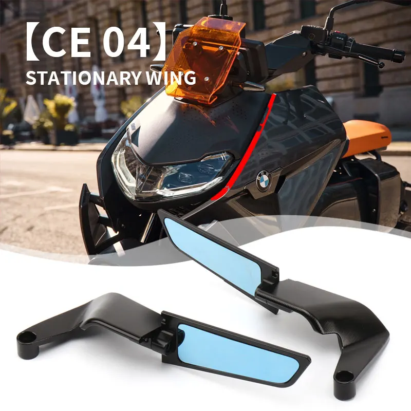 

Аксессуары Nuovi moto specchi nero Wind Wing specchietto retrovisore rotante regolabile для BMW CE04 CE 04 ce04 2022 2023