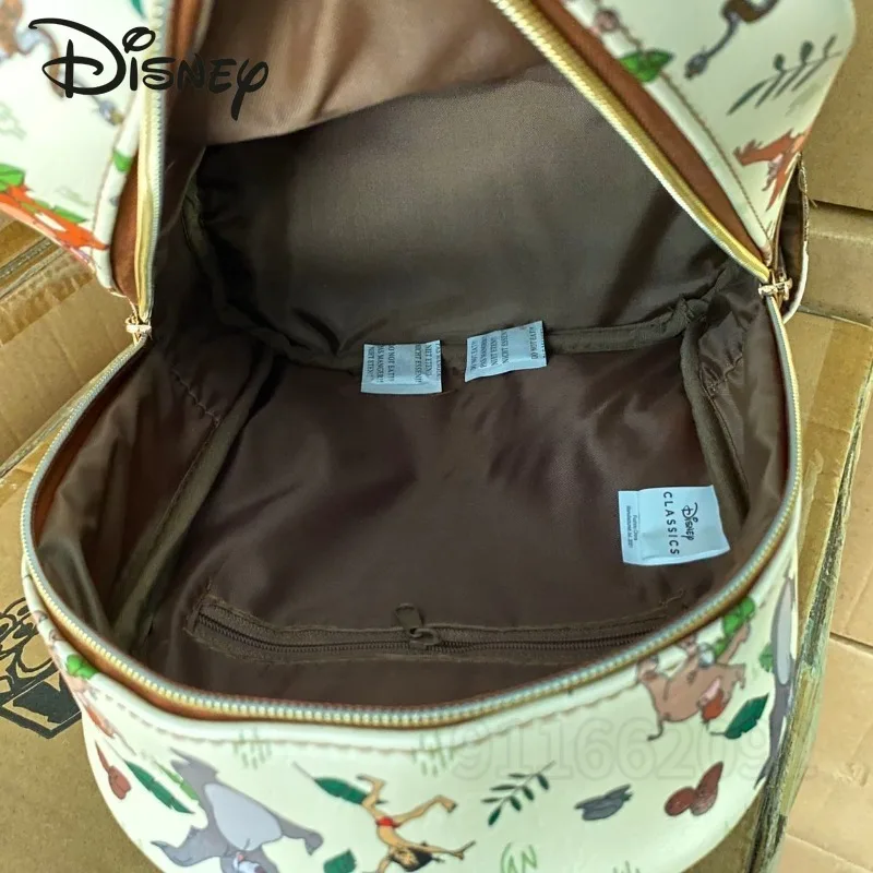 Disney-mini mochila original para mulheres, mochila escolar fofa dos desenhos animados, mochila infantil, marca de luxo, moda, nova