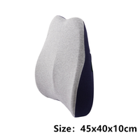 Memory Foam Seat Cushion Orthopedic Pillow Coccyx Office Chair Cushion Support Waist Back Pillow Car Seat Back Massage Pad Sets