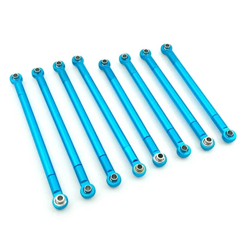 

for MN86S MN86 MN86KS MN86K MN G500 Upgrade Parts 8PCS Metal Pull Rod Link Rod Linkage 1/12 RC Car Accessories