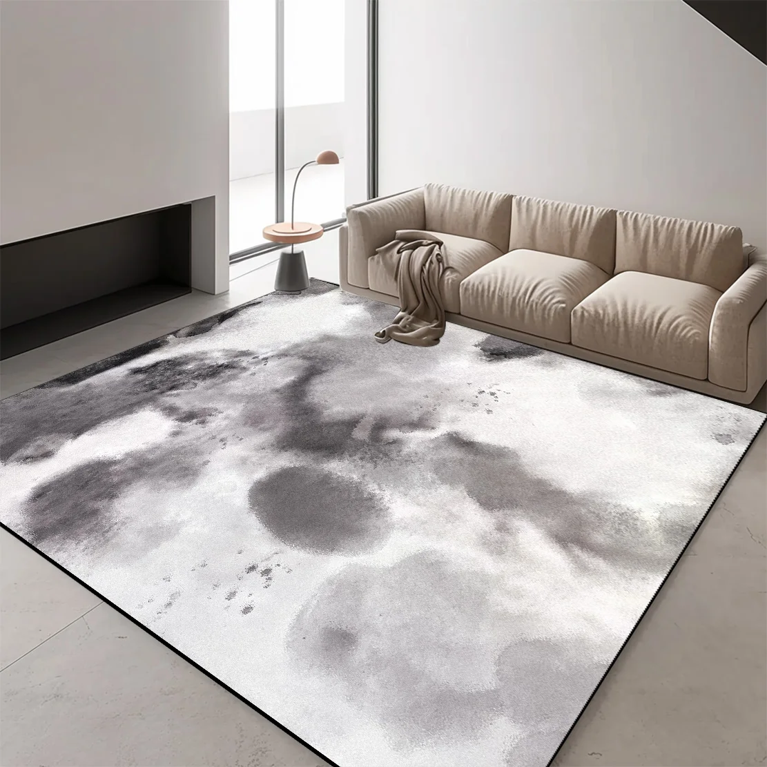 Modern Abstract Carpets for Living Room Nordic Style Lounge Rug 200x400cm Big Size Bedroom Carpet Non-slip Soft Mat for Children