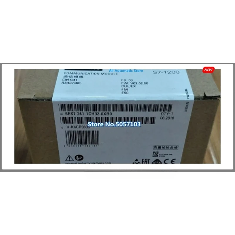 

6ES7241-1CH30-1XB0 6ES7241-1CH32-0XB0 New Module