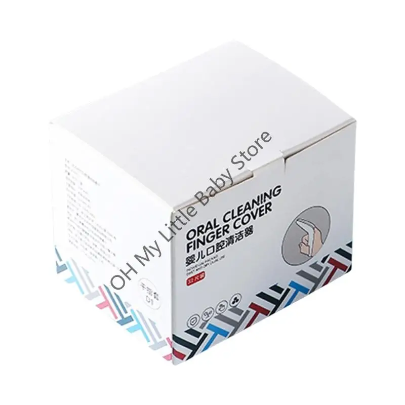 M76C مناديل أسنان الرضع فرشاة أسنان الإصبع لمدة 0-24 شهرًا لسان محمول أساسي للتغذية وتنظيف رعاية الطفل القابل للتصرف #3