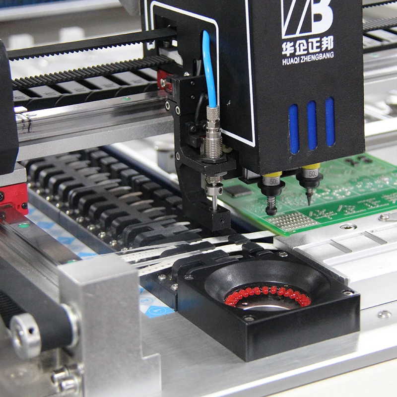 High Speed Precise SMD Pick And Place Machine Desktop LED Making Machine Pcb Assembly Machine For 0402 0805 BGA Etc Element