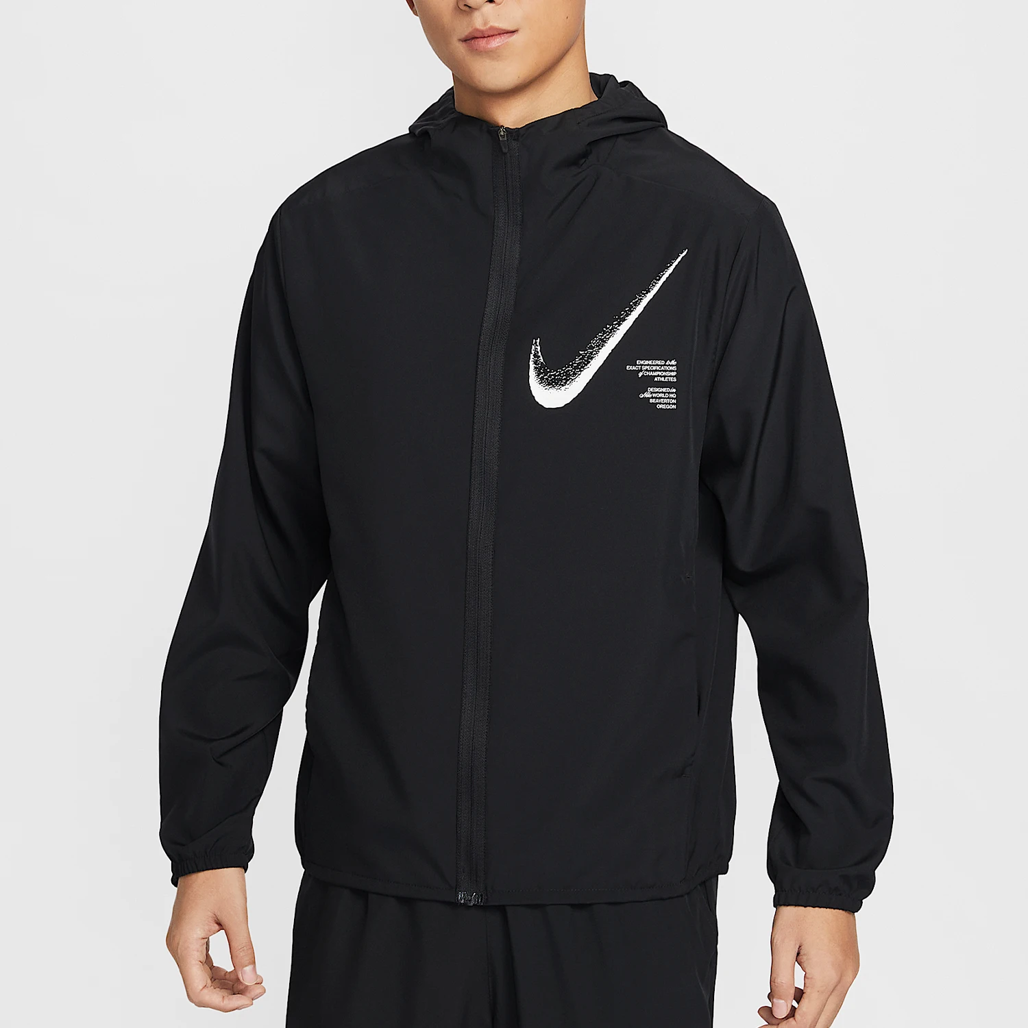 

Nike Authentic Spring Style Men's Hooded Woven Running Jacket IF2200-010