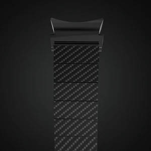 Magnetic Carbon Fiber Strap For Samsung Watch 7 6 4 5Pro 45mm 40 44mm No Gaps Bracelet Galaxy Watch 4/6Classic 43mm 47mm 42 46mm