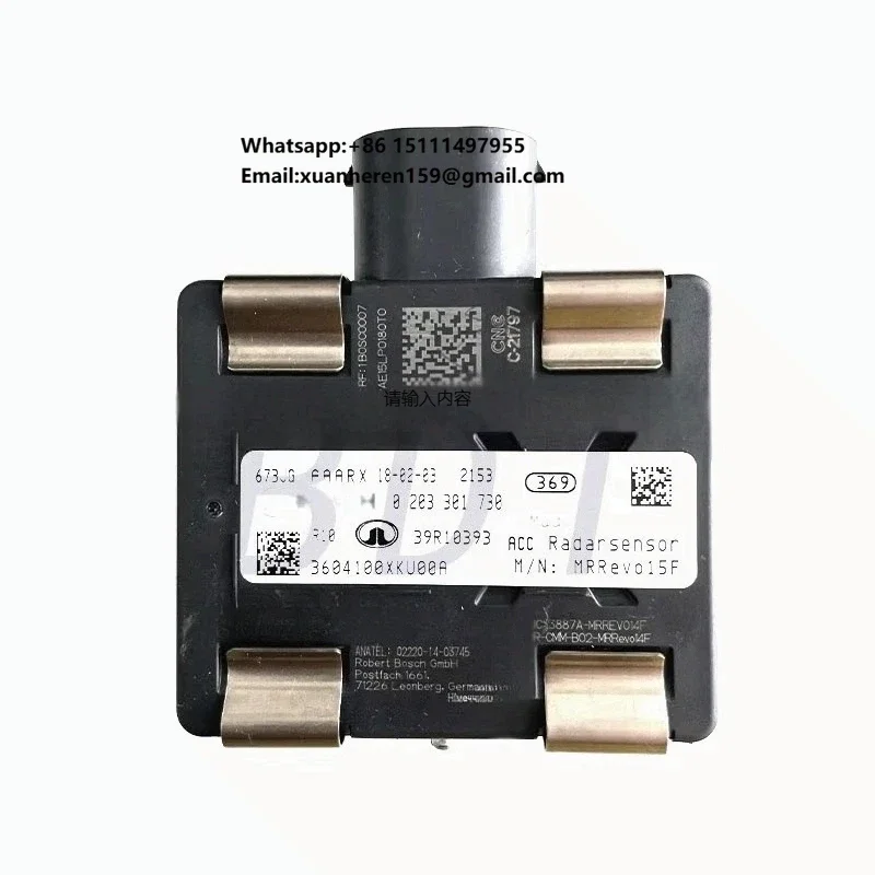 

High Quality Car Parts Radar Sensor 0203301730 39R10393 3604100XKUB0A for Mitsubishi