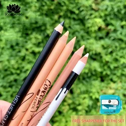 Concealer White Black Eyeliner Eyebrow Pencil Eyeliner Gel Pen Cover Spot Correction 5pcs Cosmetics Eyeliner Pencil 셰도우 글리터