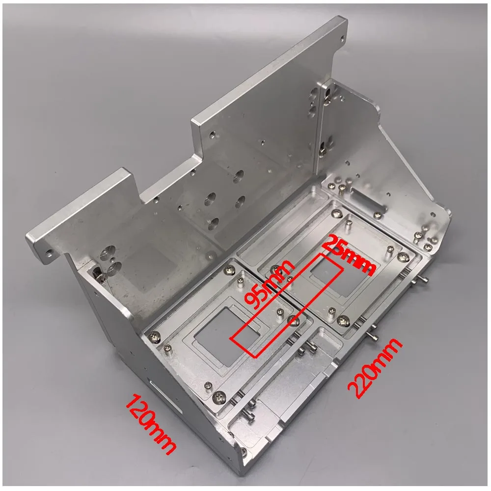 Upgrade Machine Double Print Head Bracket Plate Carriage Frame Holder Convert for XP600 TX800 DX5 DX7 5113 4720 I3200 PrintHead
