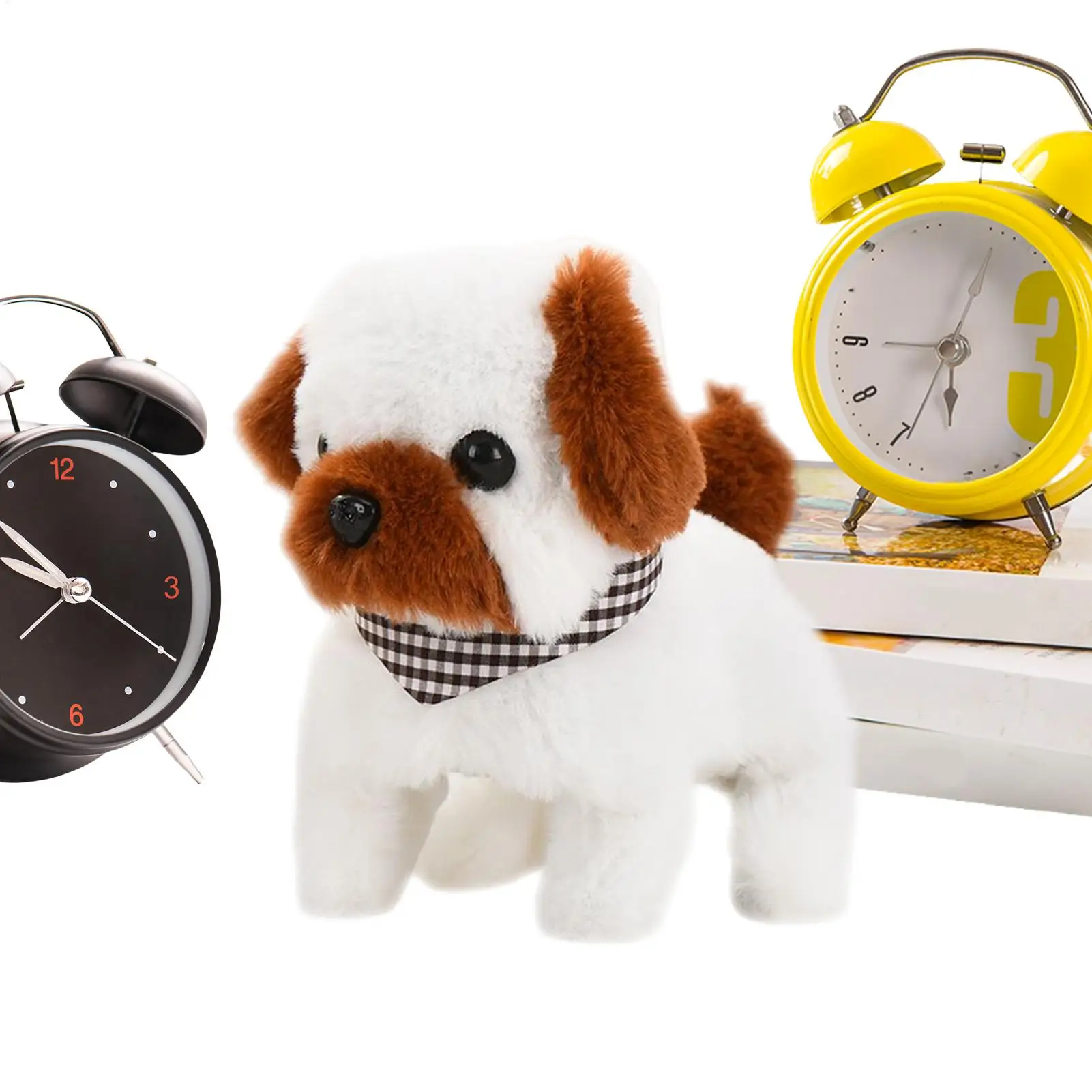 Simulated plush electronic dog, robotic dog Electric Walking Barking Cute Pet electric puppy toy, holiday gift