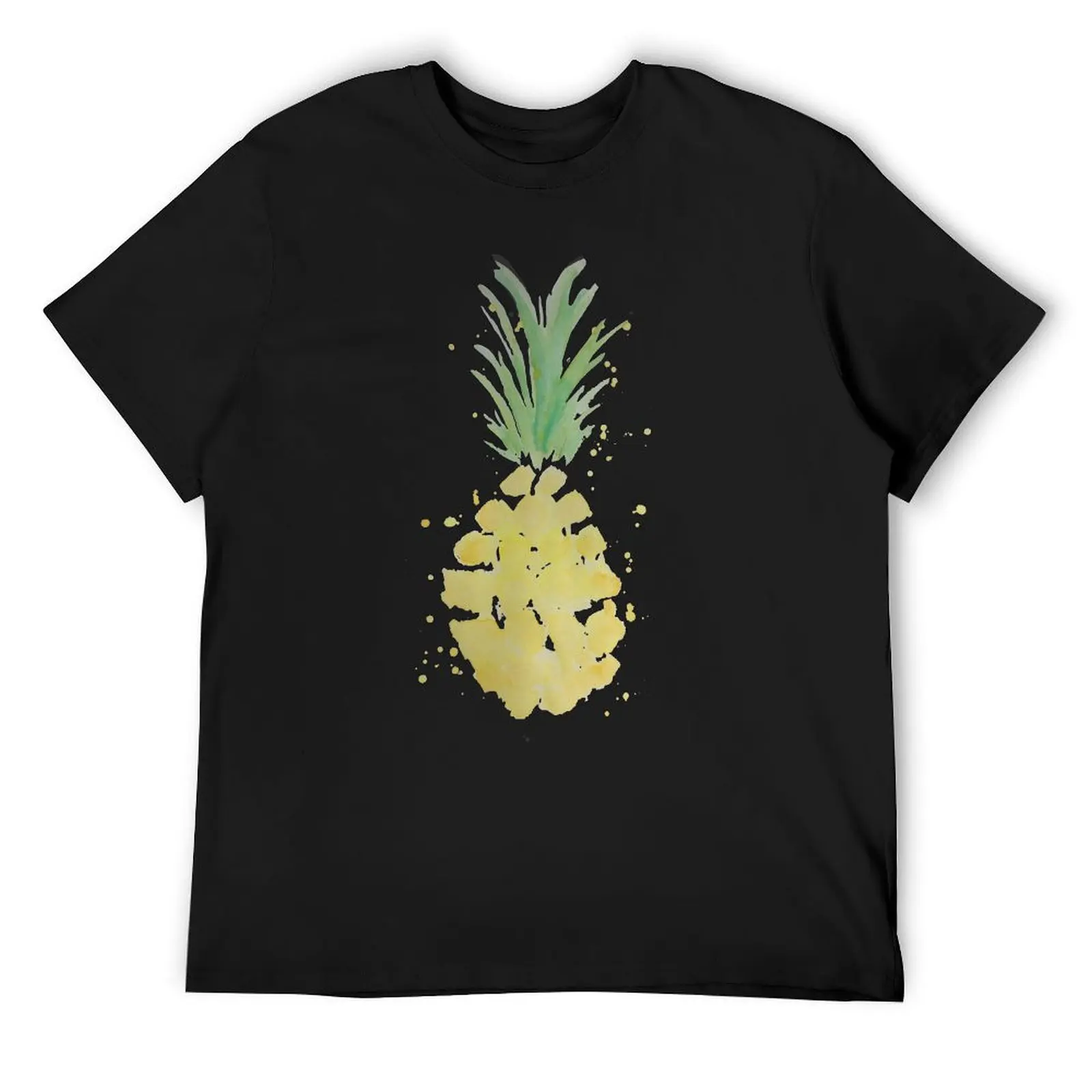 

Watercolor Pineapple T-Shirt heavyweights oversize t-shirts man new gifts and t-shirts mens tall t shirts