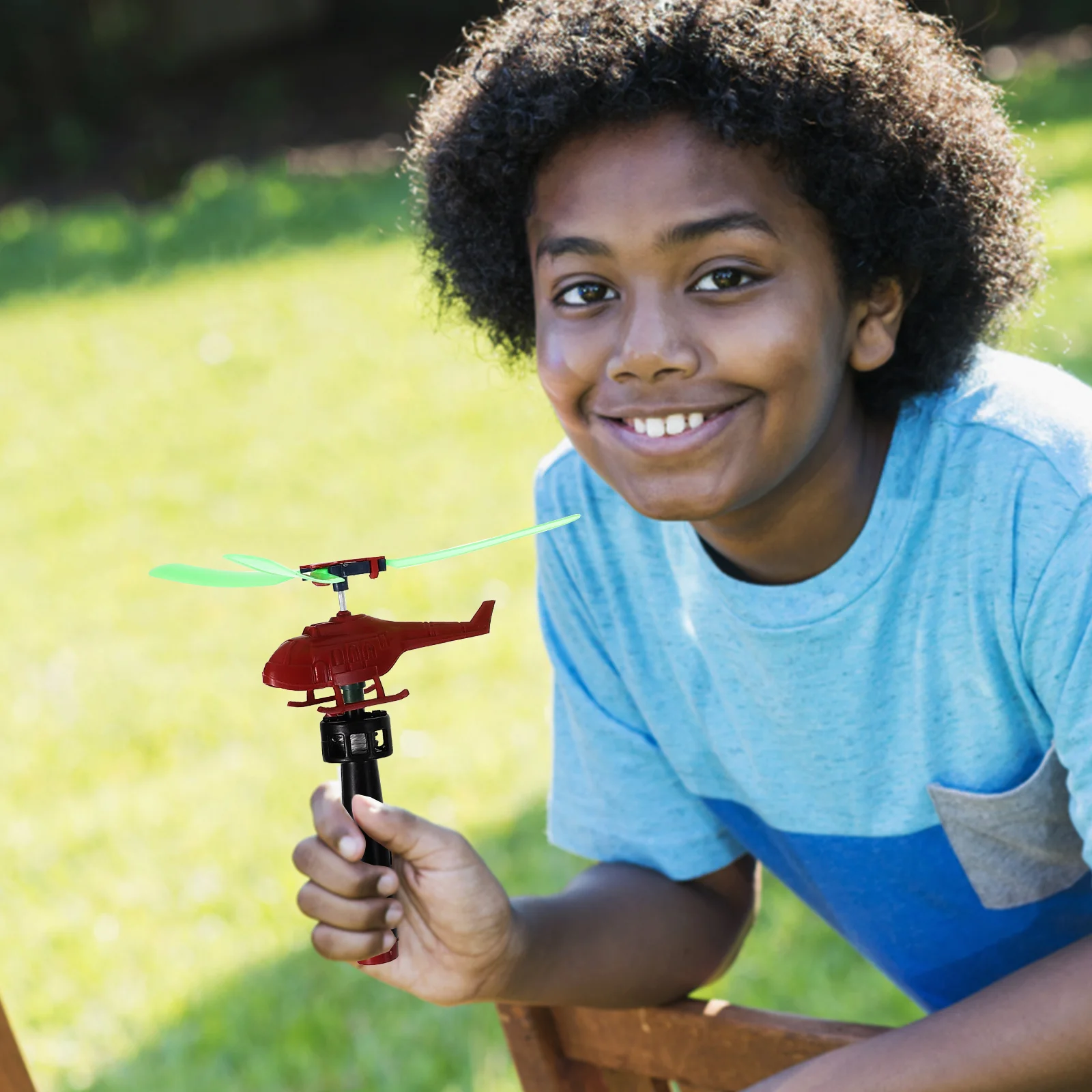 

8 Pcs Airplane Flying Toys for Kids Interactive Outdoor Helicopter Recreation Small