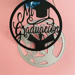 Nowy hiszpański mi graduacion dekoracji die metalu wykrojniki album do scrapbookingu DIY papierowych kartek wytłaczanie rękodzieło Die Cut handmade Craft