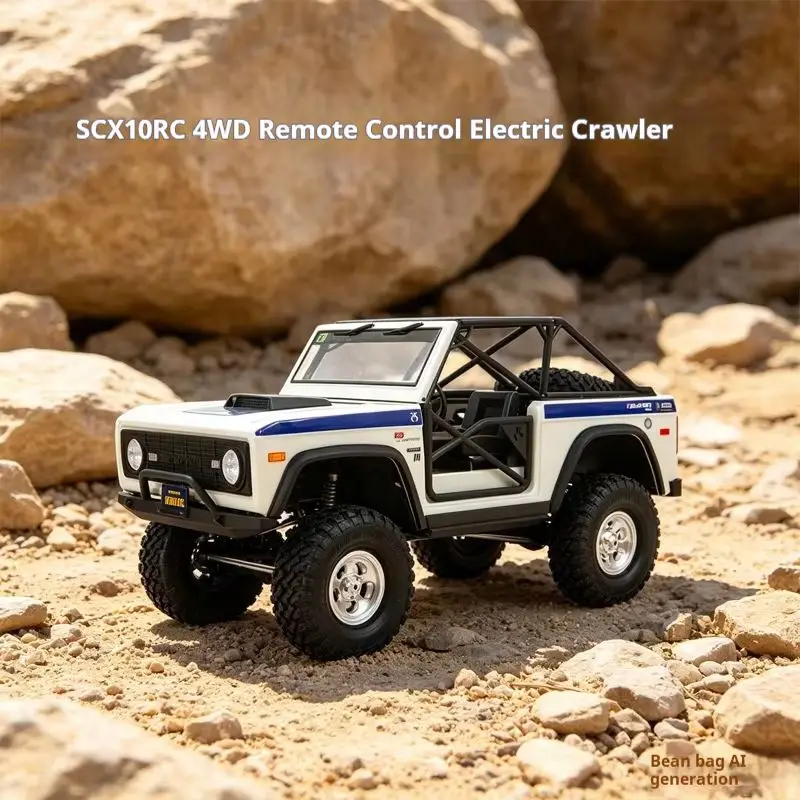 AXIAL SCX10 3rd Generation Bronco RC Electric Climbing Truck 4WD RTR Model