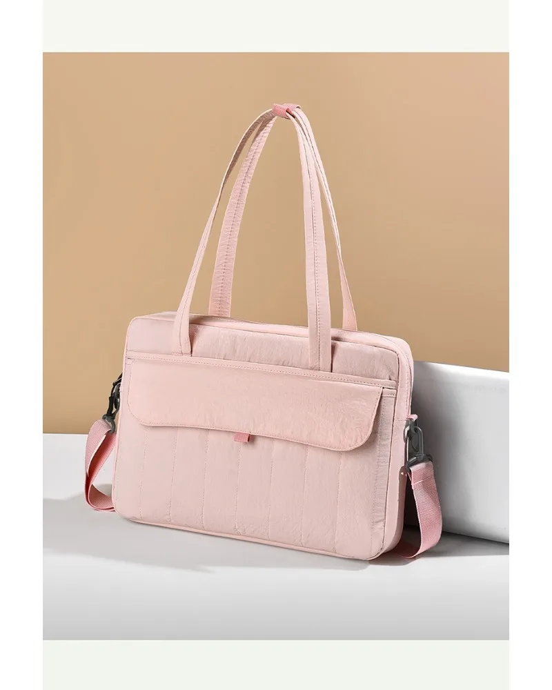 

Large Capacity Logo Printed Messenger Bag New Business Portable Handbag Multifunctional Laptop Bag