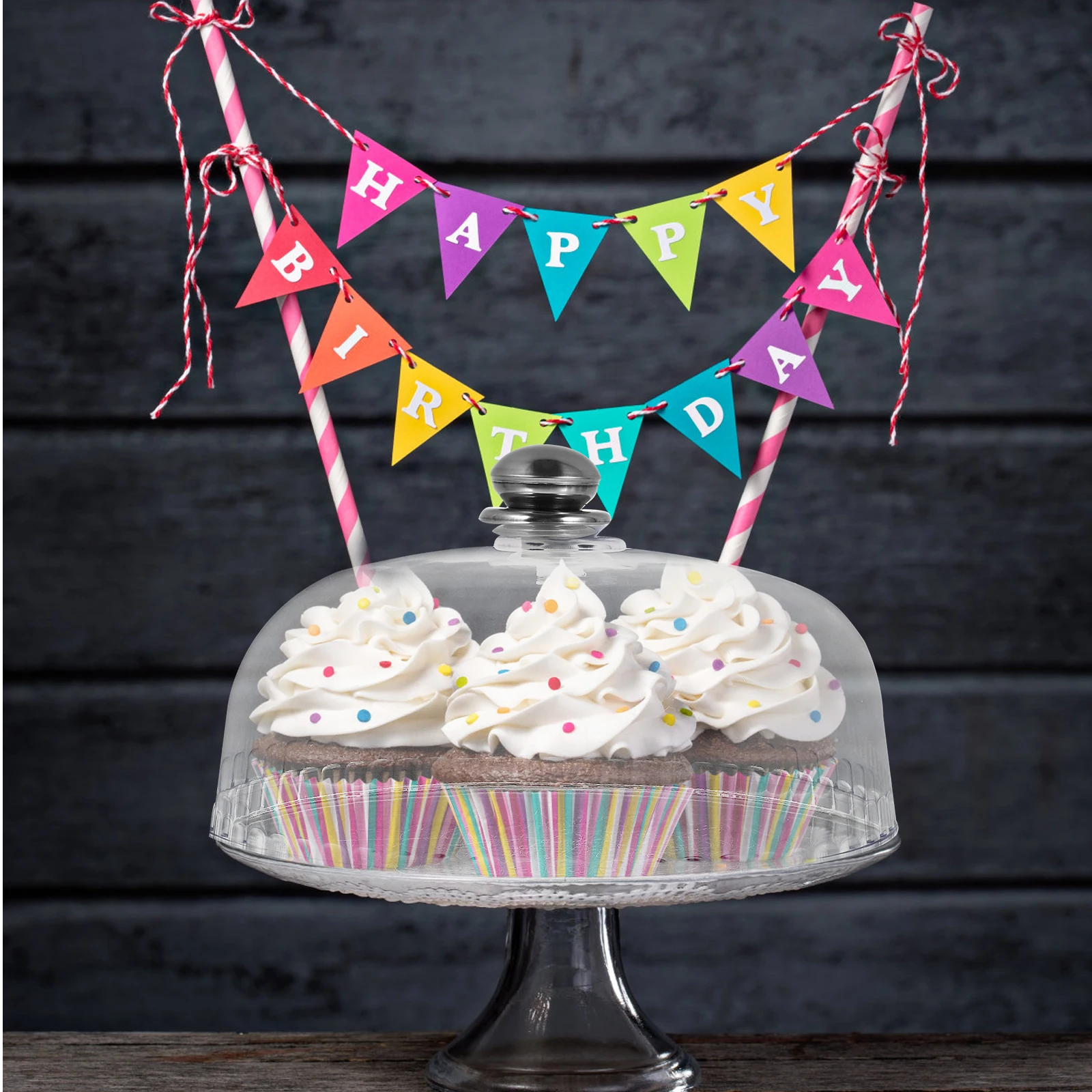 

Transparent Plastic Cake For Kitchen Dining Table Dessert Protection Hygienic Food Restaurant Use Cake Cover Food