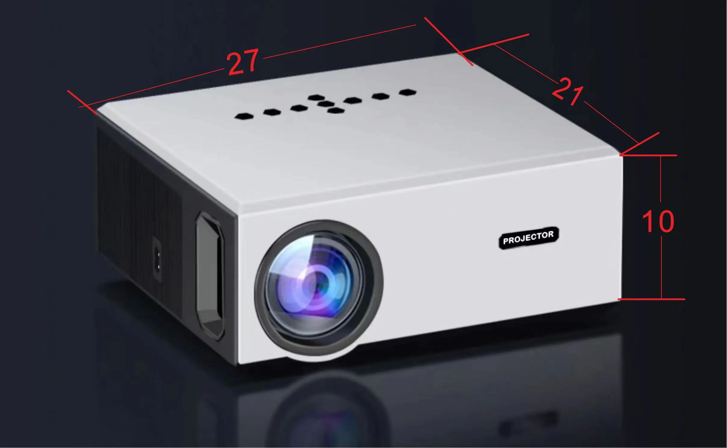 4K Inheemse Muur Video Projecteur Bluetooth Multimedia Film Projector Wifi Mobiele Projectoren Voor Bioscoop